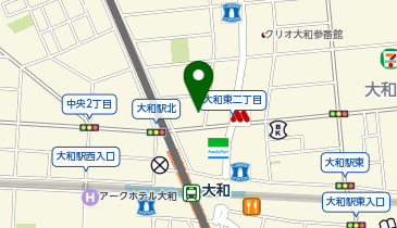 One Park 大和東第2の地図画像