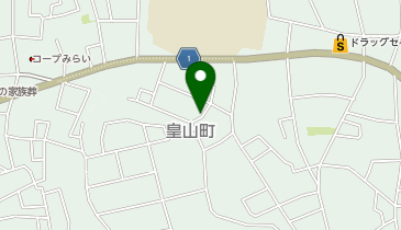 One Park 皇山町第1の地図画像