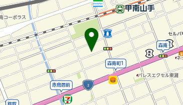 One Park 森南町2丁目の地図画像