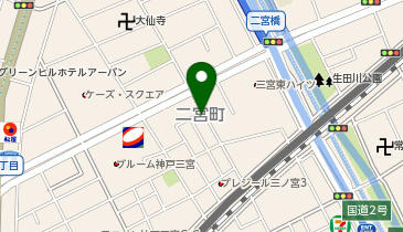 One Park 二宮町2丁目の地図画像