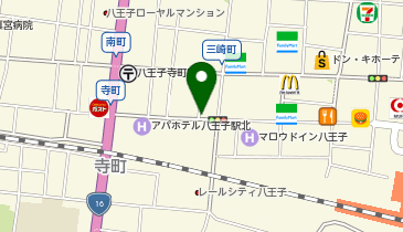 パークイット八王子三崎町第2の地図画像