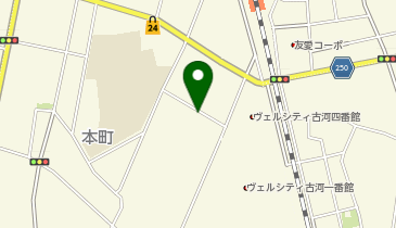 パークイット古河本町4丁目の地図画像