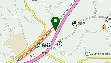 ユニマットパーキング真鶴駅前の地図画像