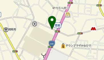 ユニマットパーキング那覇市壺屋の地図画像