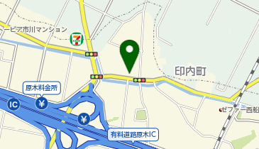 ユニマットパーキング市川二俣2丁目の地図画像