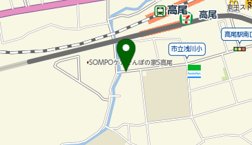 京王コインパーク高尾第2駐車場の地図画像