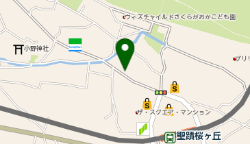 京王コインパーク聖蹟桜ケ丘北の地図画像