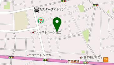 エースパーク新堀第2の地図画像