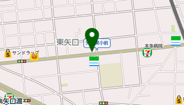 東矢口第2東都パークの地図画像