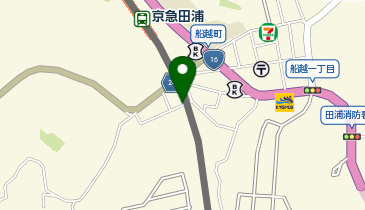 船越町東都パークの地図画像