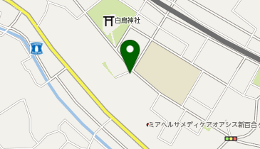 白鳥1丁目第2東都パークの地図画像