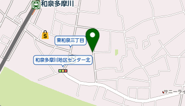 猪方3丁目2東都パークの地図画像