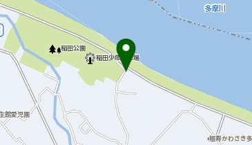 稲田公園前東都パークの地図画像