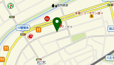 リロの駐車場 八王子松木第2の地図画像