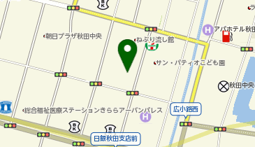 アットパーク秋田大町の地図画像
