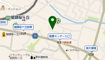 アットパークさくらゲート第二駐車場の地図画像