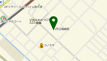 アットパークテクスピア大阪の地図画像