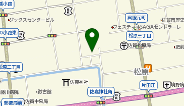 アットパーク佐賀松原の地図画像