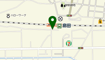 アットパーク島田駅南口の地図画像