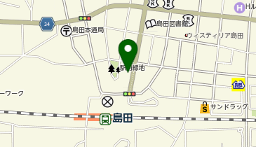 アットパーク島田駅北口の地図画像