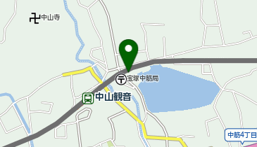 アットパーク阪急中山観音駅東の地図画像