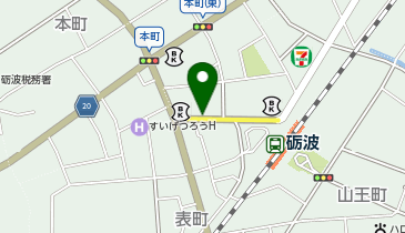 アットパーク砺波駅前の地図画像