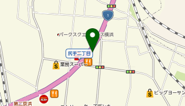 アットパーク尻手2丁目の地図画像