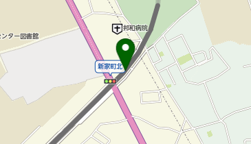 アットパーク新家町駐車場の地図画像
