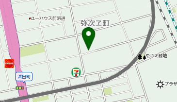 アットパーク市営弥次エ荘の地図画像