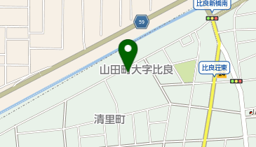 アットパーク市営比良荘の地図画像