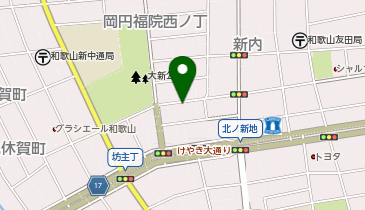 アットパークワンダーランドの地図画像