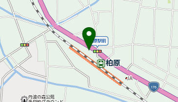 アットパーク丹波市営柏原駅前の地図画像