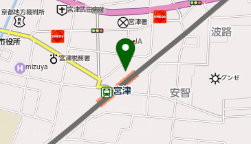 宮津市営宮津駅前駐車場の地図画像