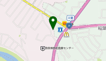 アットパーク奈良県西和医療センター第3駐車場の地図画像