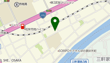 P.ZONE 南市岡の地図画像