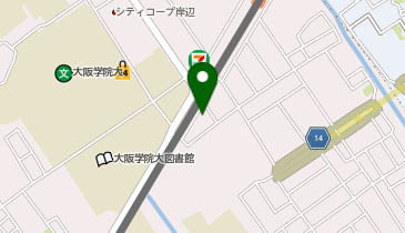 P.ZONE 南正雀の地図画像