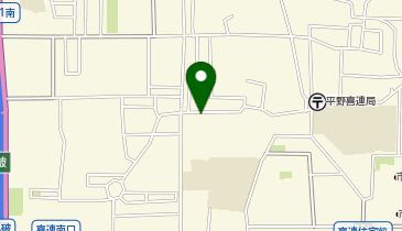 P.ZONE 喜連の地図画像