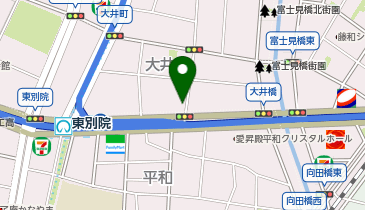 P.ZONE 大井町の地図画像