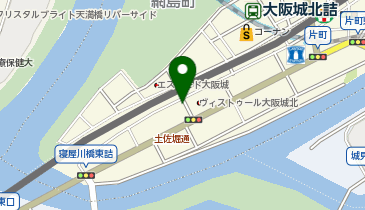 P.ZONE 大阪城北の地図画像