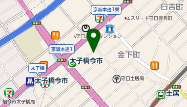 P.ZONE 太子橋今市駅前の地図画像