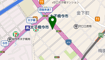 P.ZONE 太子橋今市駅前第2の地図画像