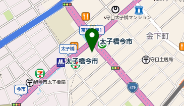 P.ZONE 太子橋今市駅前第3の地図画像