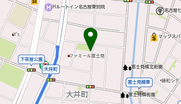P.ZONE 富士見町第3の地図画像