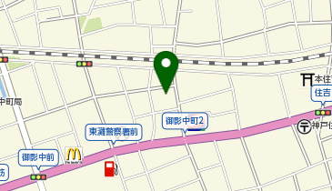 P.ZONE 御影中町の地図画像