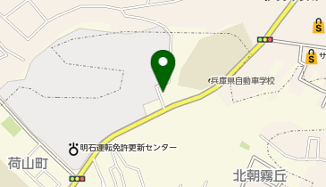 P.ZONE 明石試験場前の地図画像