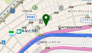 P.ZONE 海岸通第2の地図画像