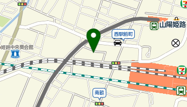 P.ZONE 姫路駅前の地図画像