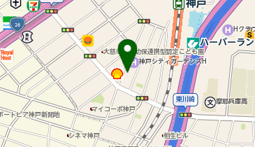 P.ZONE 神戸相生町の地図画像