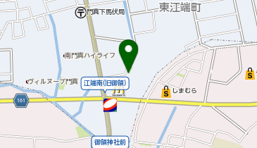 P.ZONE 門真市東江端町の地図画像
