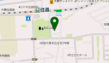 P.ZONE JR住道駅前の地図画像